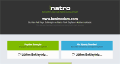 Desktop Screenshot of benimodam.com